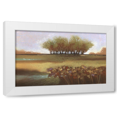 Tomorrow II White Modern Wood Framed Art Print by Ricci