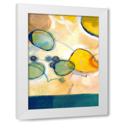 Fruit Salad I White Modern Wood Framed Art Print by Scott