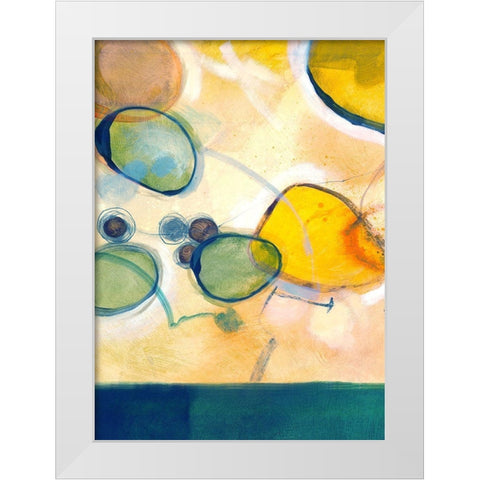 Fruit Salad I White Modern Wood Framed Art Print by Scott