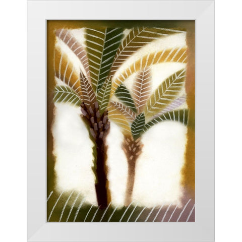 Bahama Breeze II White Modern Wood Framed Art Print by Scott