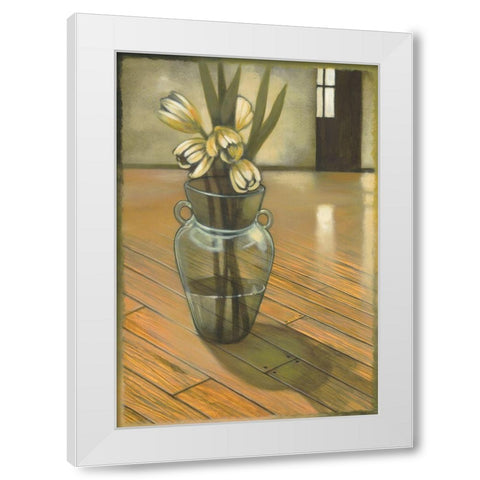 Good Morning White Modern Wood Framed Art Print by Scott
