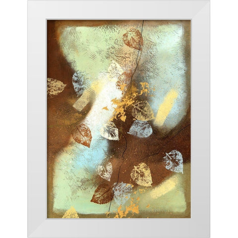 Good Fortune I White Modern Wood Framed Art Print by Scott
