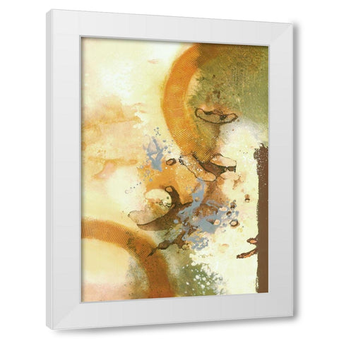 Ringmaster I White Modern Wood Framed Art Print by Scott