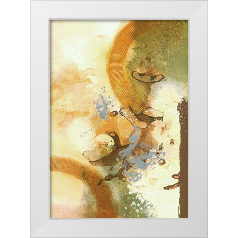 Ringmaster I White Modern Wood Framed Art Print by Scott