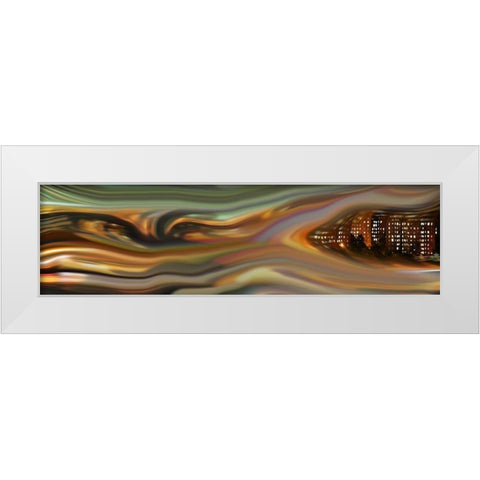 Urban Abstract I White Modern Wood Framed Art Print by Tripp