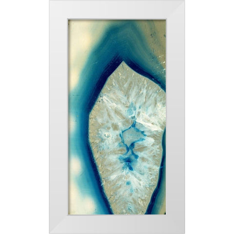 Cats Eye White Modern Wood Framed Art Print by Phillip, Jamie
