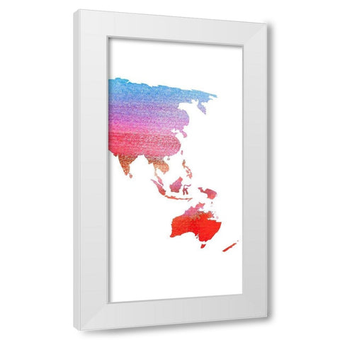 Travel 3 White Modern Wood Framed Art Print by Phillip, Jamie