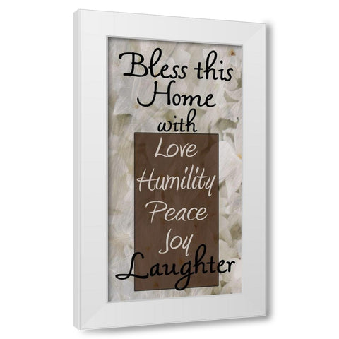Heaven White Modern Wood Framed Art Print by Phillip, Jamie