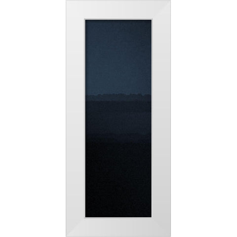 Distant Darkness 2 White Modern Wood Framed Art Print by Phillip, Jamie