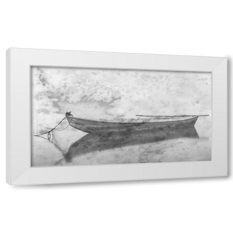 Rowing Dreams 2 White Modern Wood Framed Art Print by Phillip, Jamie