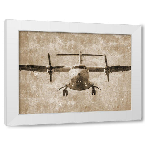 Aviation White Modern Wood Framed Art Print by Phillip, Jamie