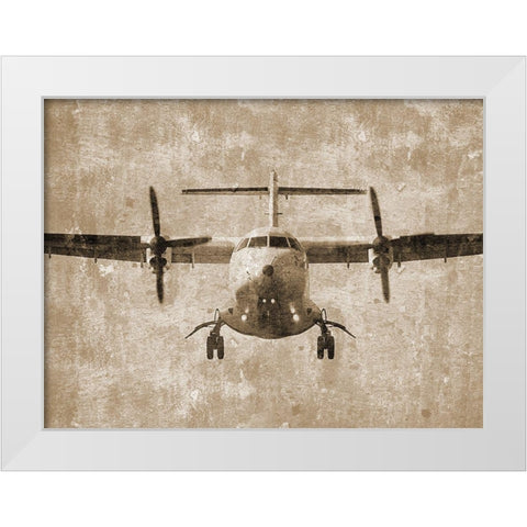 Aviation White Modern Wood Framed Art Print by Phillip, Jamie