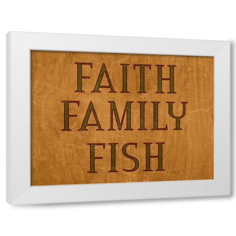 Lodge 3 White Modern Wood Framed Art Print by Phillip, Jamie