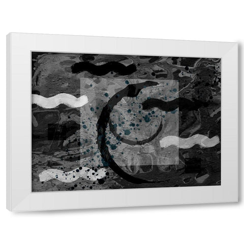 Lanskana White Modern Wood Framed Art Print by Phillip, Jamie