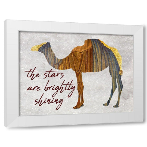 Holy Night White Modern Wood Framed Art Print by Phillip, Jamie