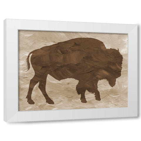 Wild Africa White Modern Wood Framed Art Print by Phillip, Jamie