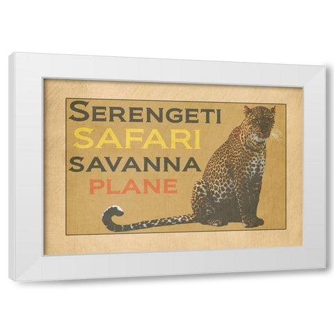 Wild Side White Modern Wood Framed Art Print by Phillip, Jamie