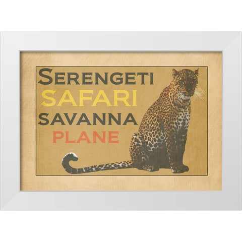 Wild Side White Modern Wood Framed Art Print by Phillip, Jamie