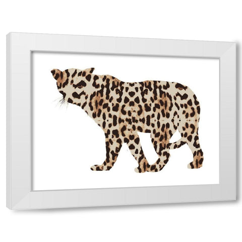 Light Paw 2 White Modern Wood Framed Art Print by Phillip, Jamie