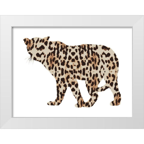Light Paw 2 White Modern Wood Framed Art Print by Phillip, Jamie