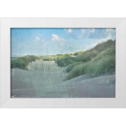 Pure Beach 2 White Modern Wood Framed Art Print by Phillip, Jamie