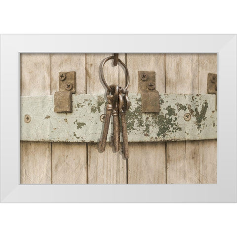 Open Place White Modern Wood Framed Art Print by Phillip, Jamie