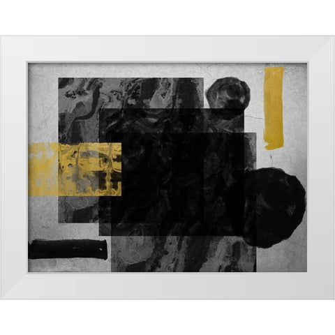Predictable Assumption 1 White Modern Wood Framed Art Print by Phillip, Jamie