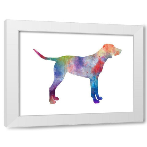 Good Dog 2 White Modern Wood Framed Art Print by Phillip, Jamie