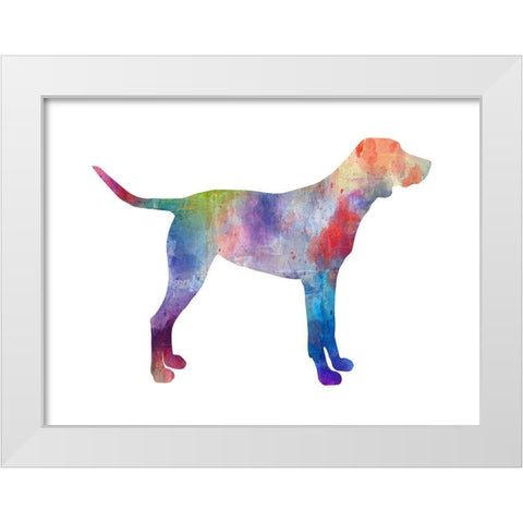 Good Dog 2 White Modern Wood Framed Art Print by Phillip, Jamie