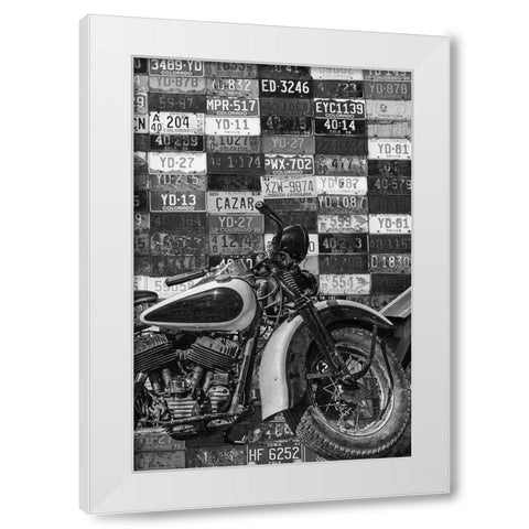 Cross Country 1 White Modern Wood Framed Art Print by Phillip, Jamie