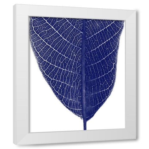 Indigo Half 2 White Modern Wood Framed Art Print by Phillip, Jamie