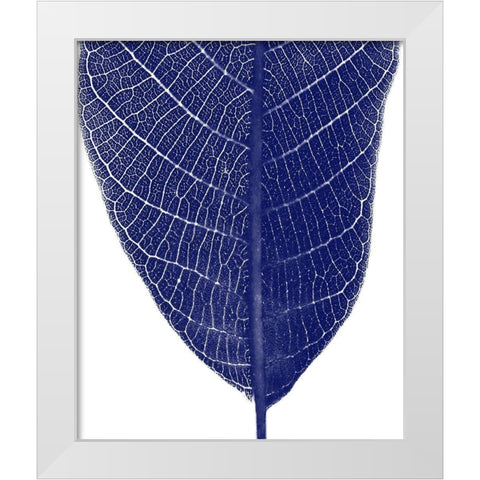 Indigo Half 2 White Modern Wood Framed Art Print by Phillip, Jamie