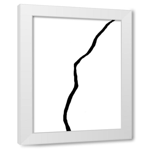 Poetry 1 White Modern Wood Framed Art Print by Phillip, Jamie