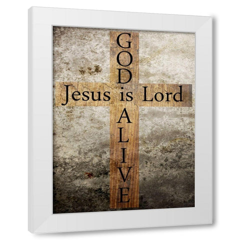 Easter 2 White Modern Wood Framed Art Print by Phillip, Jamie