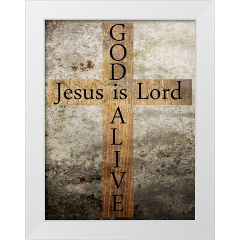 Easter 2 White Modern Wood Framed Art Print by Phillip, Jamie