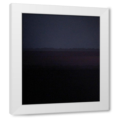 Mystery White Modern Wood Framed Art Print by Phillip, Jamie