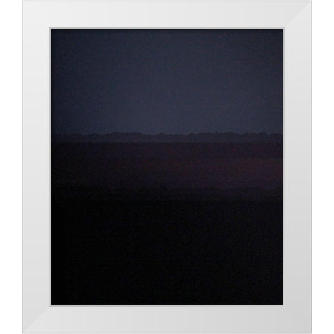 Mystery White Modern Wood Framed Art Print by Phillip, Jamie