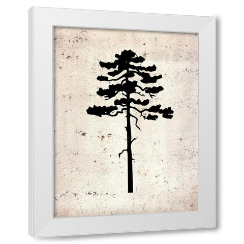 Botancal Calm White Modern Wood Framed Art Print by Phillip, Jamie