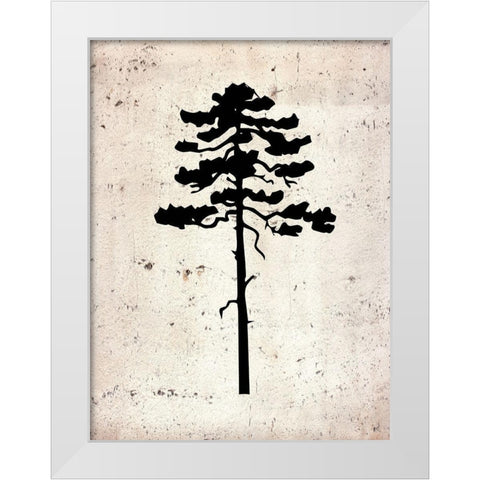 Botancal Calm White Modern Wood Framed Art Print by Phillip, Jamie
