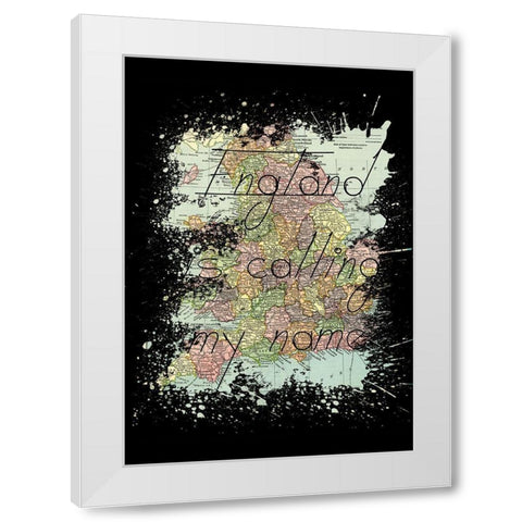 England White Modern Wood Framed Art Print by Phillip, Jamie