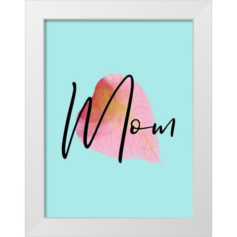 Mother White Modern Wood Framed Art Print by Phillip, Jamie