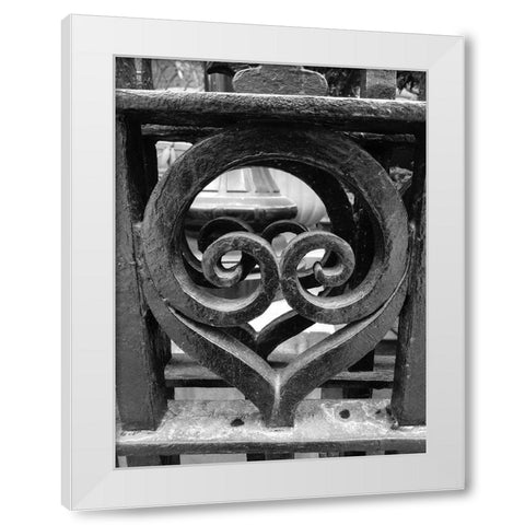 Gate 3 White Modern Wood Framed Art Print by Phillip, Jamie