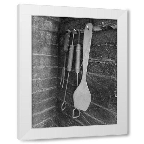 Old Cook House 2 White Modern Wood Framed Art Print by Phillip, Jamie