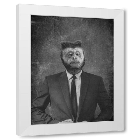 Upper Class 1 White Modern Wood Framed Art Print by Phillip, Jamie