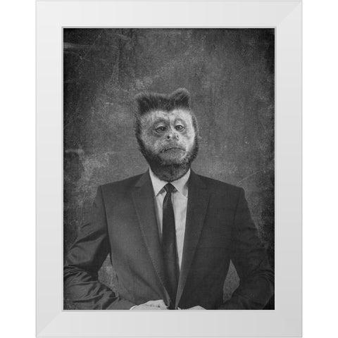 Upper Class 1 White Modern Wood Framed Art Print by Phillip, Jamie