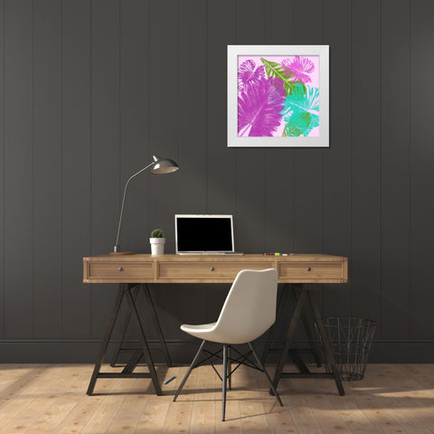 Tropical Taste 2 White Modern Wood Framed Art Print by Phillip, Jamie