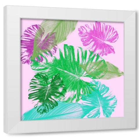 Tropical Taste White Modern Wood Framed Art Print by Phillip, Jamie