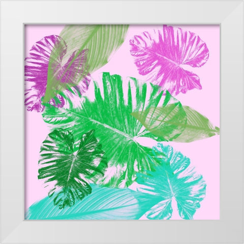 Tropical Taste White Modern Wood Framed Art Print by Phillip, Jamie