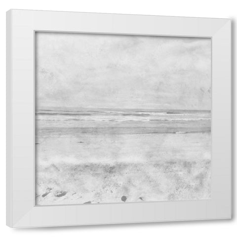 Black Bay White Modern Wood Framed Art Print by Phillip, Jamie