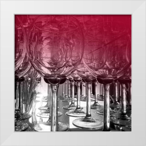 Wine 4 White Modern Wood Framed Art Print by Phillip, Jamie